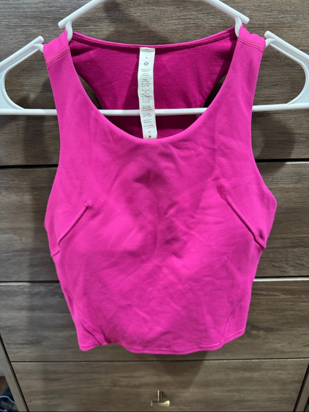 lululemon Hot Pink Sleeveless Tank Top
